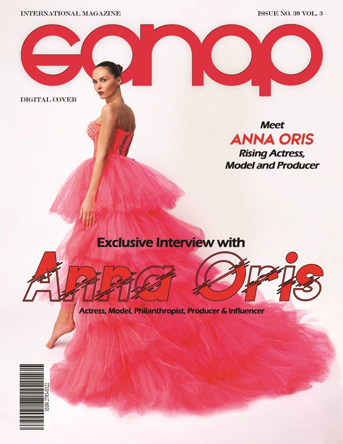 Digital Cover: Anna Oris – Actress, Model, Philanthropist, Producer 